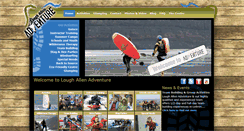 Desktop Screenshot of loughallenadventure.com
